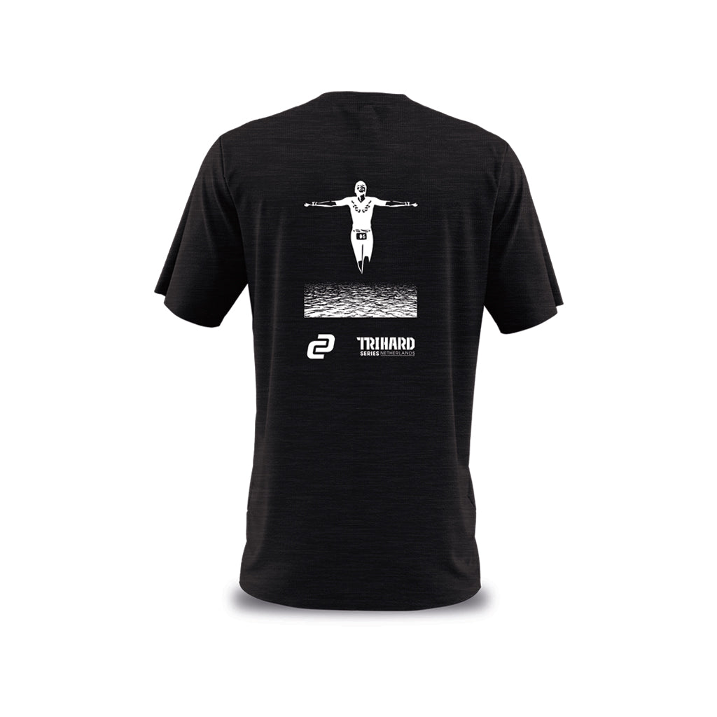 Unisex Tri Hard Amsterdam Off-Bike T Shirt