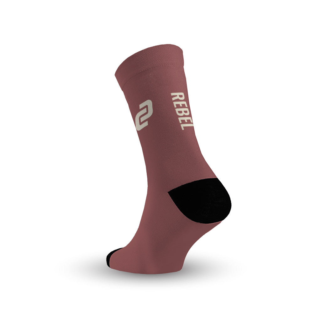 Stone Circle Rebel Crew Socks (Maroon)